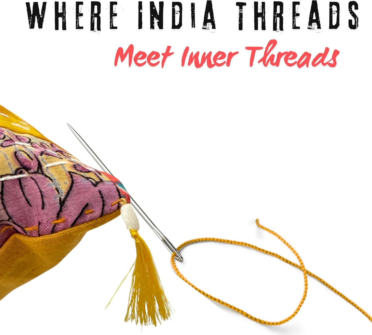 Set Of 5 Boho Throw Pillow Covers - Silk Decorative Cushions For Sofa, Couch, And Bed – Bohemian, Indian & Moroccan Inspired Home DéCor For Living Room (Silk Patch Cushion Cover, 18X18 Inches)