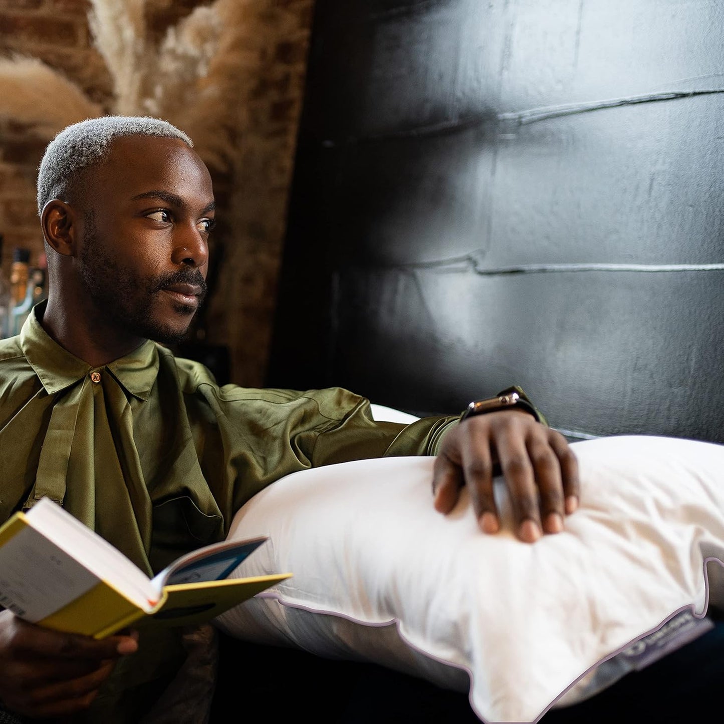 Lincove 100% Cotton Sateen Pillow Protector Cover - Zipper Pillow Cover - 500 Thread Count Luxury Cotton - Zippered Dust Pillow Protector Bed Pillow Case, Standard, 20”x26” – 2 Pack